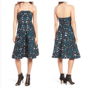 Keepsake the Label Night Dance Strapless fit and flare Dress size S